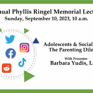 Title page for Phyllis Ringel Memorial Lecture